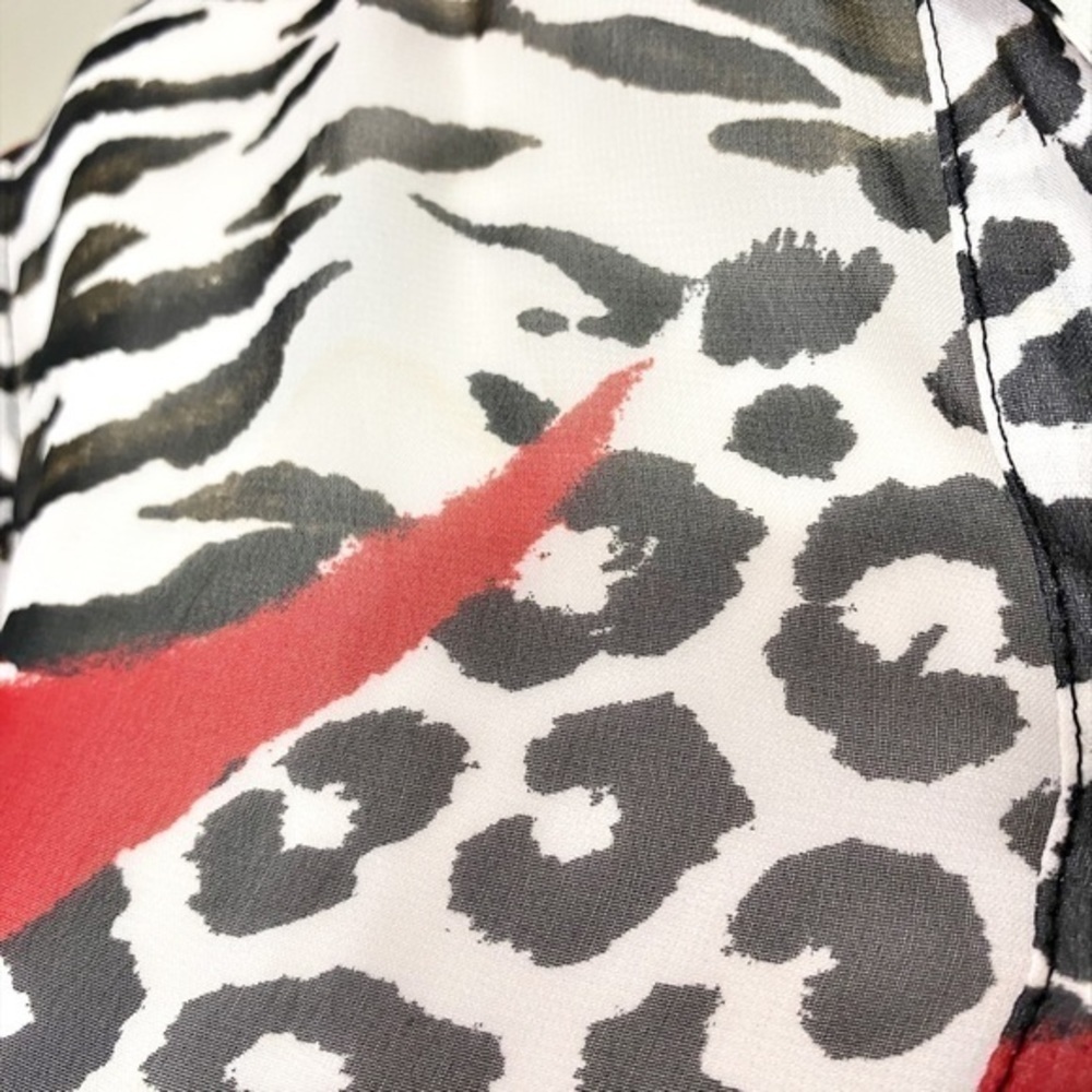 Chico’s Semi Sheer Multicolored Animal Print Tank Top - Picture 5 of 9